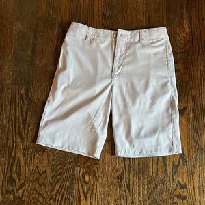 Boys Gray Class/Club Modern Fit Shorts- Size 16